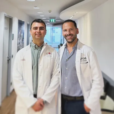 Colleagues at Atos clinic