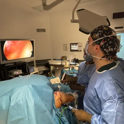Shoulder arthroscopy case